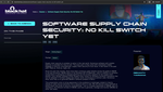 BlackHat MEA - Software Supply Chain Security - No Kill Switch Yet