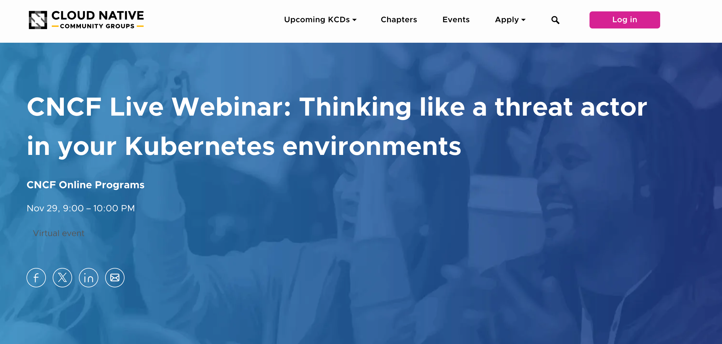 CNCF Live Webinar - Thinking like a threat actor in your Kubernetes ...